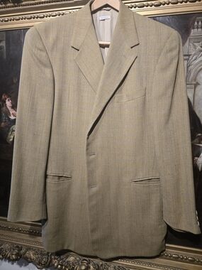Vintage Vestimenta Italian Wool Blazer Sport Coat - Barneys - Italy - Men’s 42R